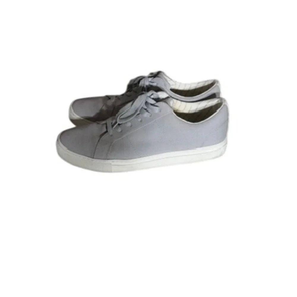 GREATS Brooklyn The Royale Knit Grey Low Top Sneakers Mens Made in Italy‎